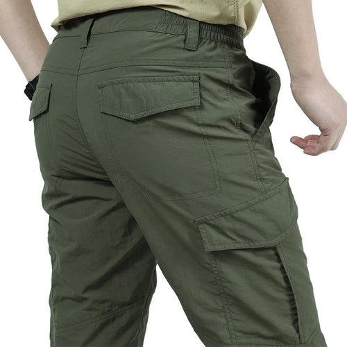 Military Tactical Pants Cargo Men Waterproof Trousers Casual Pants