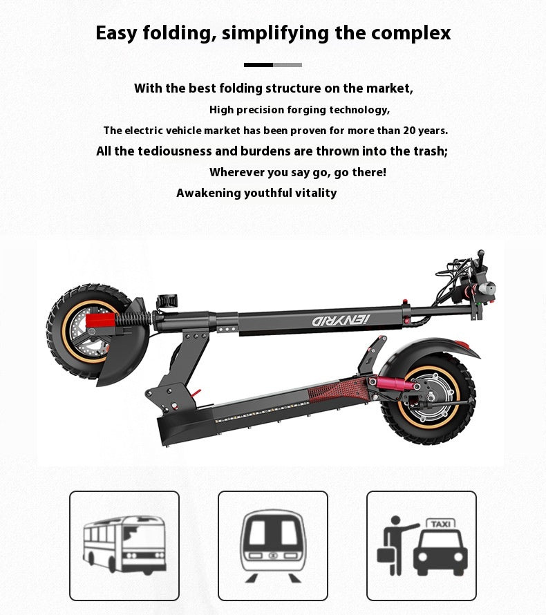Luxenergy™ M4 –  Electric Scooter 600W / 48V / 10Ah / 30 km